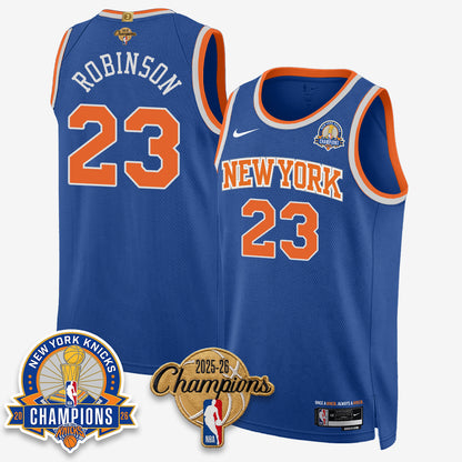 New York Knicks 2026 Basketball Champions Special Edition Vapor Jersey V2- Stitched