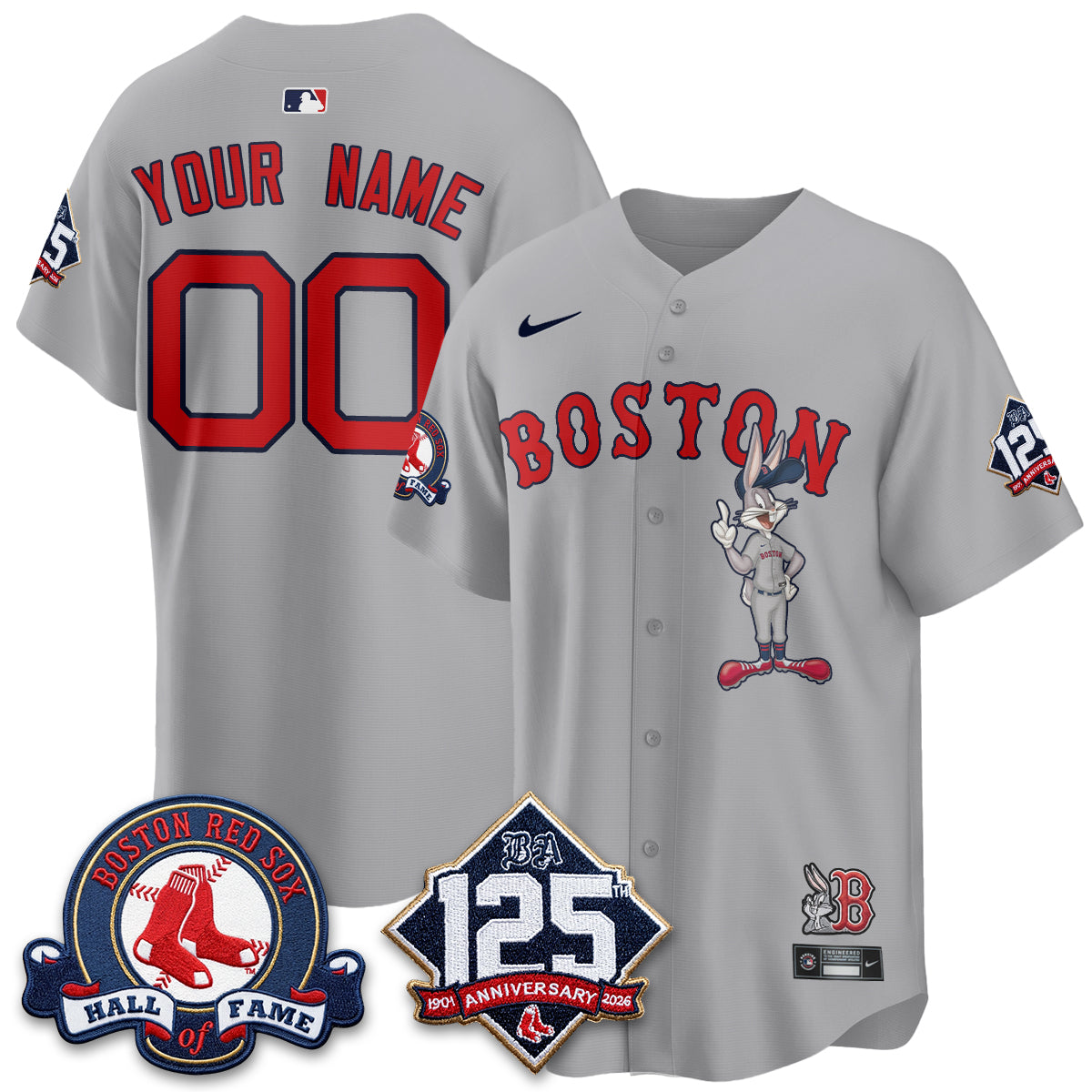 BOS x Bunny Vapor Premier Limited Custom Jersey - Stitched