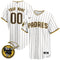 White Pinstripe