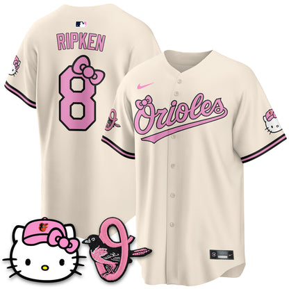 Baltimore Orioles x Meow KT Vapor Premier Limited Jersey - Stitched