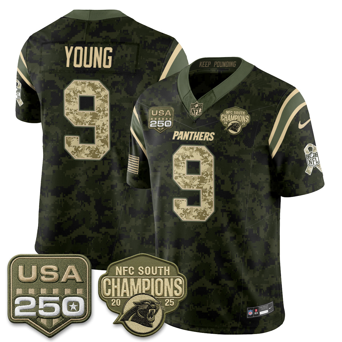 CAR 2026 Salute To Service Edition Vapor Jersey - Stitched