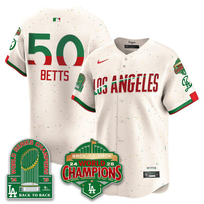 LAD Mexico Vapor Limited Jersey - 9x & B2B Champs - All Stitched