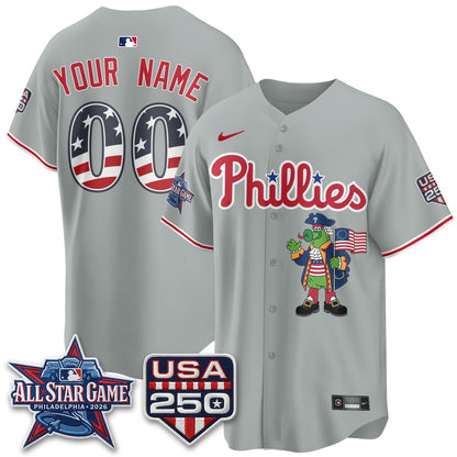 PHI 2026 All Star Phanatic Edition Vapor Custom Jersey - Stitched