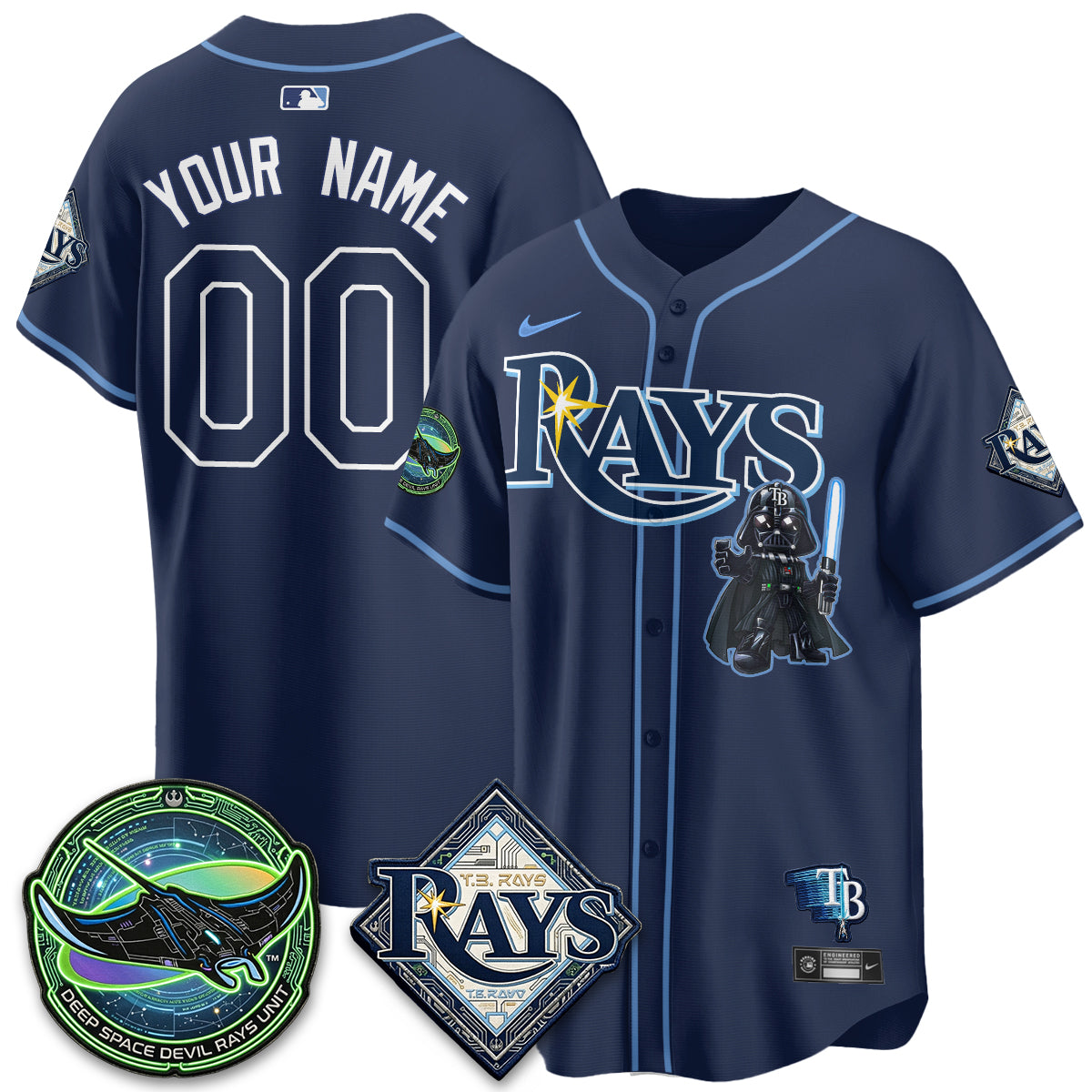 TB x SW Vapor Limited Custom Jersey - Printed