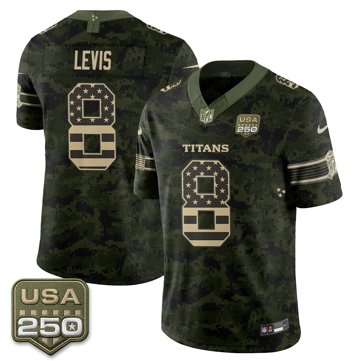 TEN 2026 Salute to Service Edition Vapor Jersey - Stitched