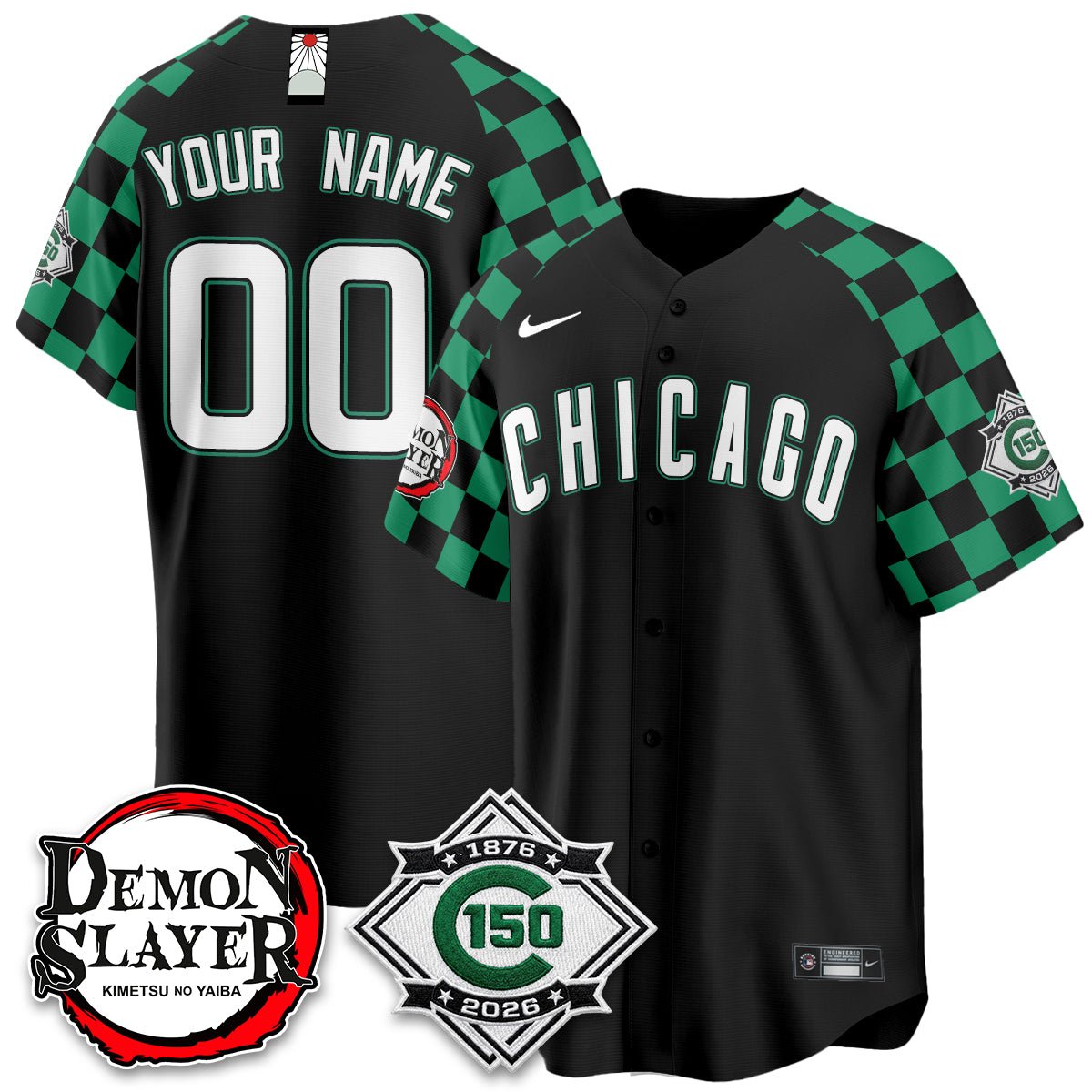 CHC Demon Slayer Vapor Limited Custom Jersey - Stitched-DTD
