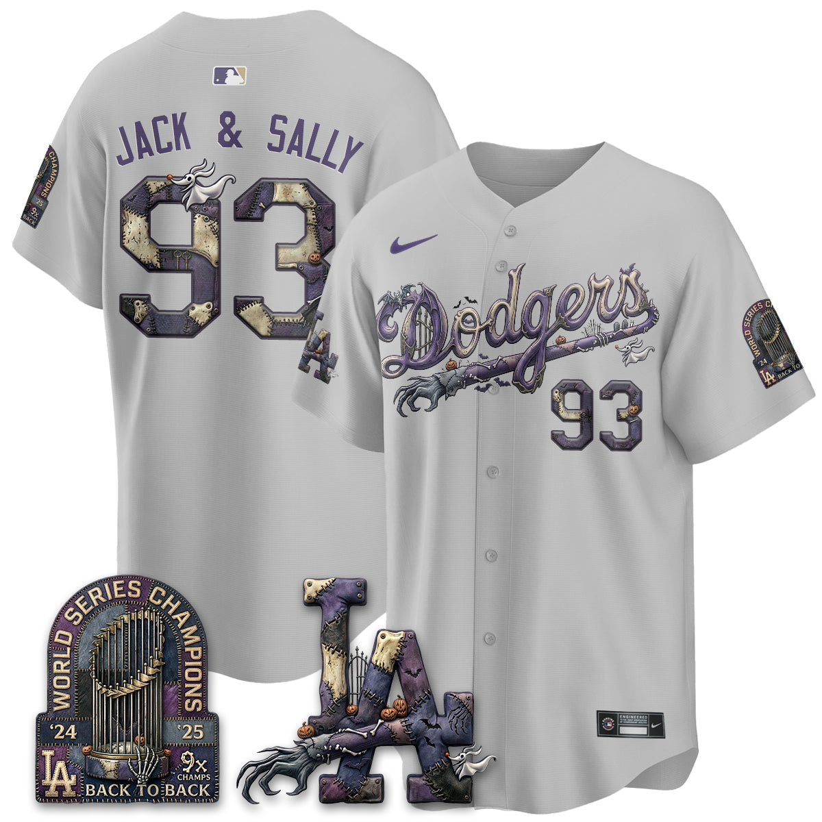 LAD Nightmare Edition Vapor Jersey - Stitched