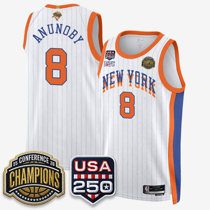 NYK 2026 NBA Eastern Conference Champions City Edition Jersey V2- Stitched