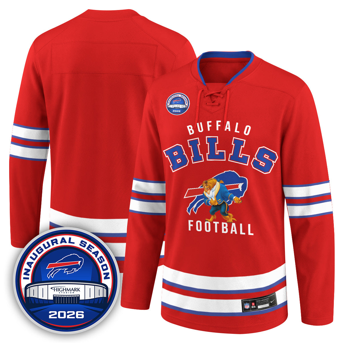 BUF x The Beast Edition Hockey Jersey - Printed