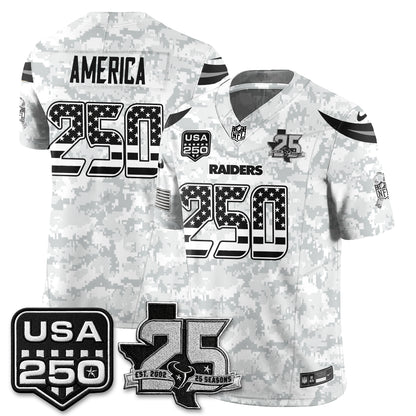 HOU 2026 Salute to Service Edition Vapor Jersey - Stitched