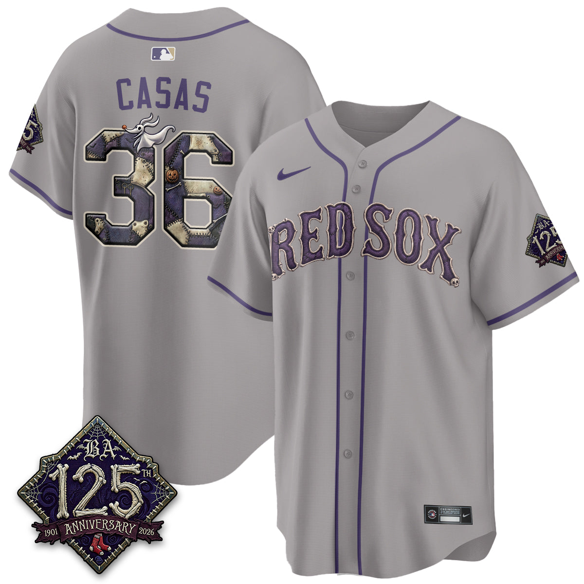 Boston Red Sox Nightmare Vapor Limited Jersey - Stitched