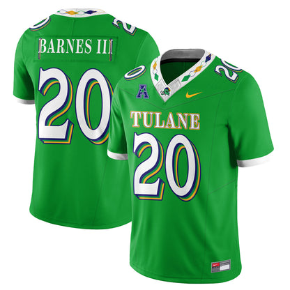 Tulane Green Wave 2026 City Football Vapor Jersey - Stitched