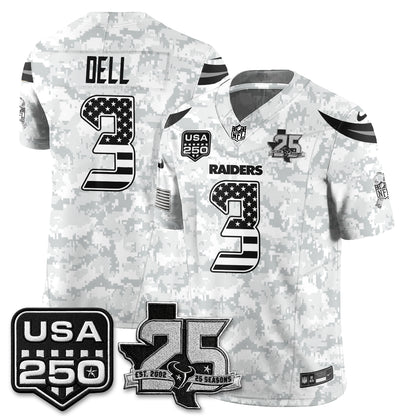 HOU 2026 Salute to Service Edition Vapor Jersey - Stitched