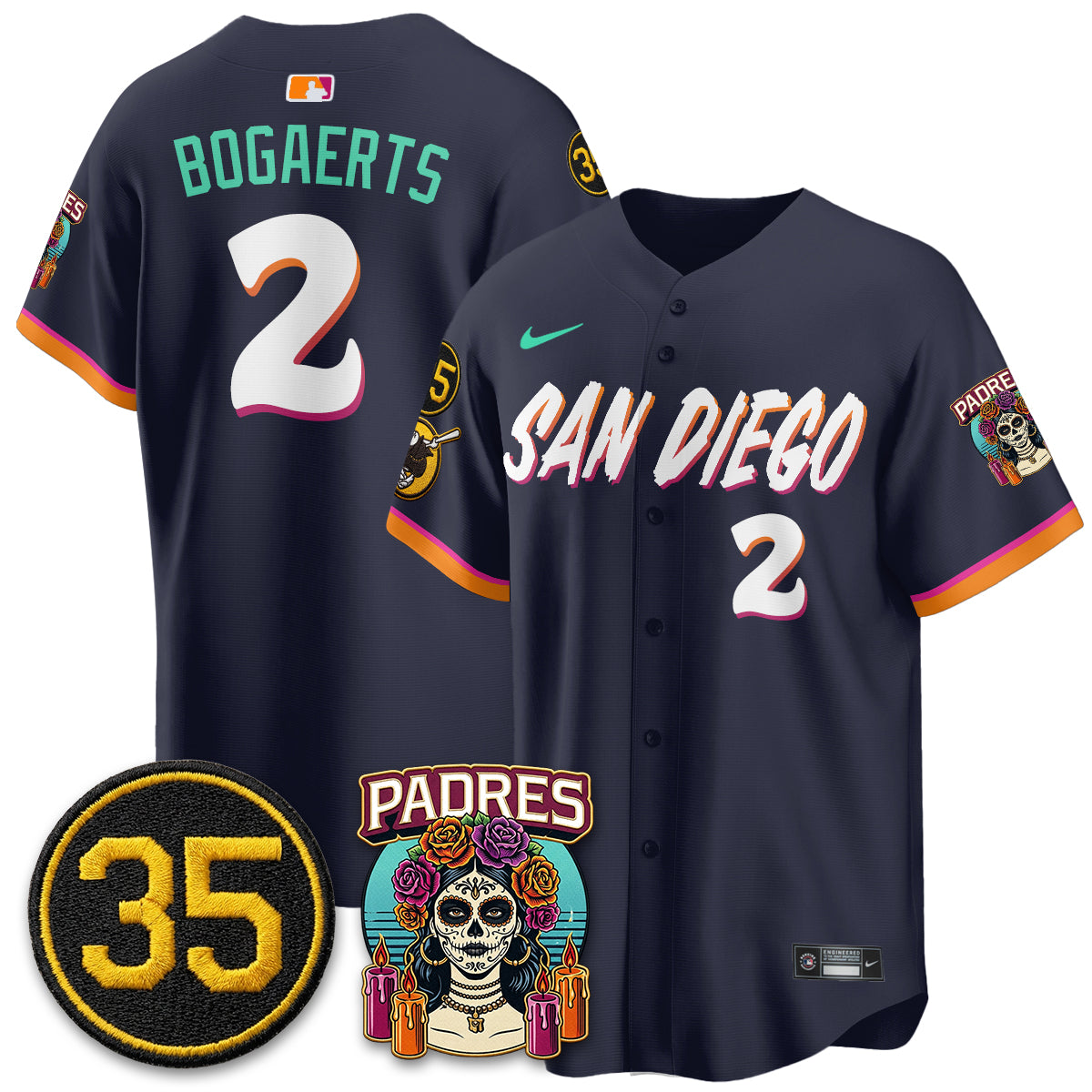 SD 2026 City Connect - Remembering Randy Jones Vapor Limited Jersey - All Stitched