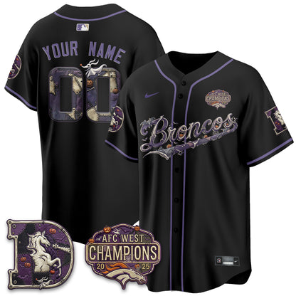 DEN 2026 Nightmare Edition Vapor Custom Baseball Jersey - Stitched