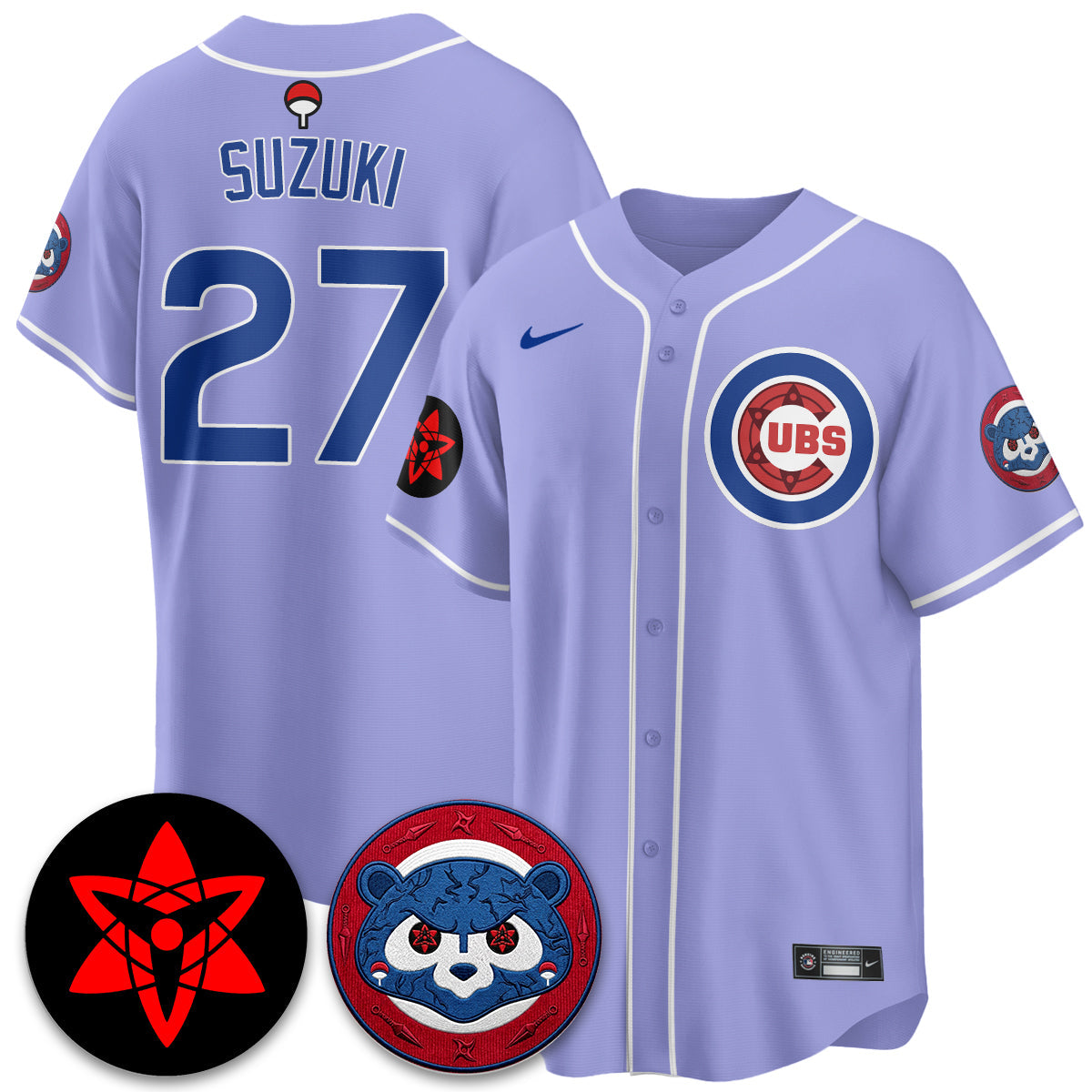 CHC Uchiha Sasuke Vapor Limited Jersey - Stitched