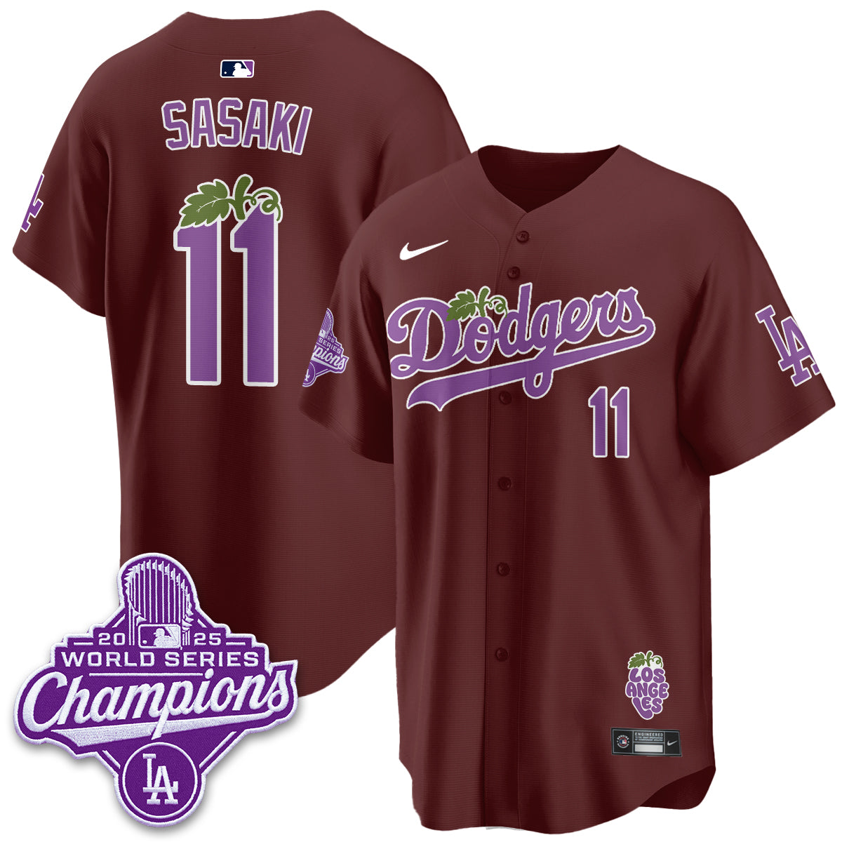 LAD Grape Edition Vapor Jersey - Stitched
