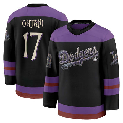 LAD Nightmare Halloween Edition Hockey Jersey - Printed