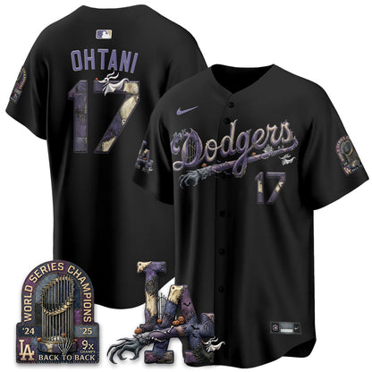 LAD Nightmare Edition Vapor Jersey - Stitched