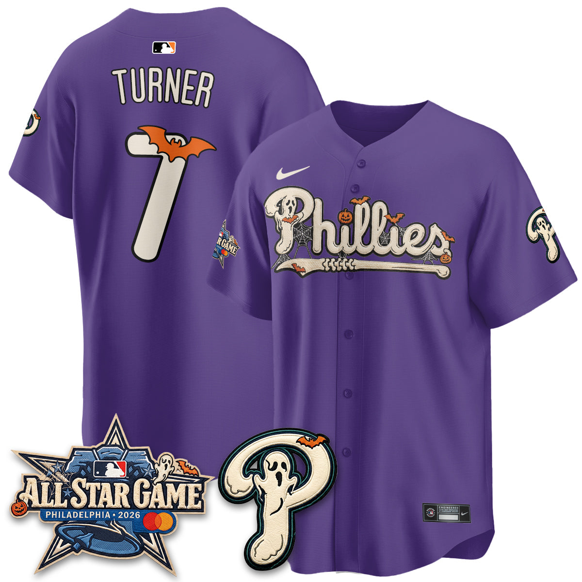PHI Halloween 2026 Vapor Limited Jersey - Stitched (1)