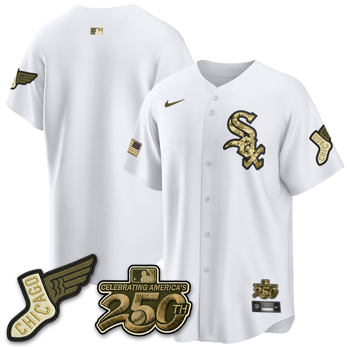 CWS Salute to Service 2026 Vapor Limited Jersey - Stitched
