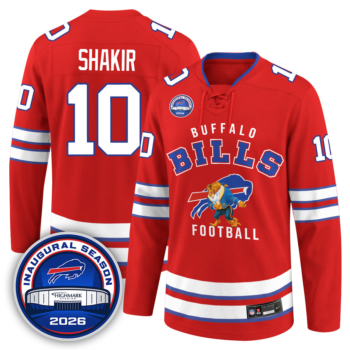 BUF x The Beast Edition Hockey Jersey - Printed