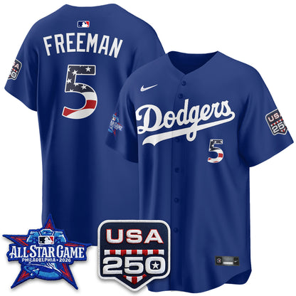 Los Angeles Dodgers 2026 All Star Edition Vapor Jersey- Stitched