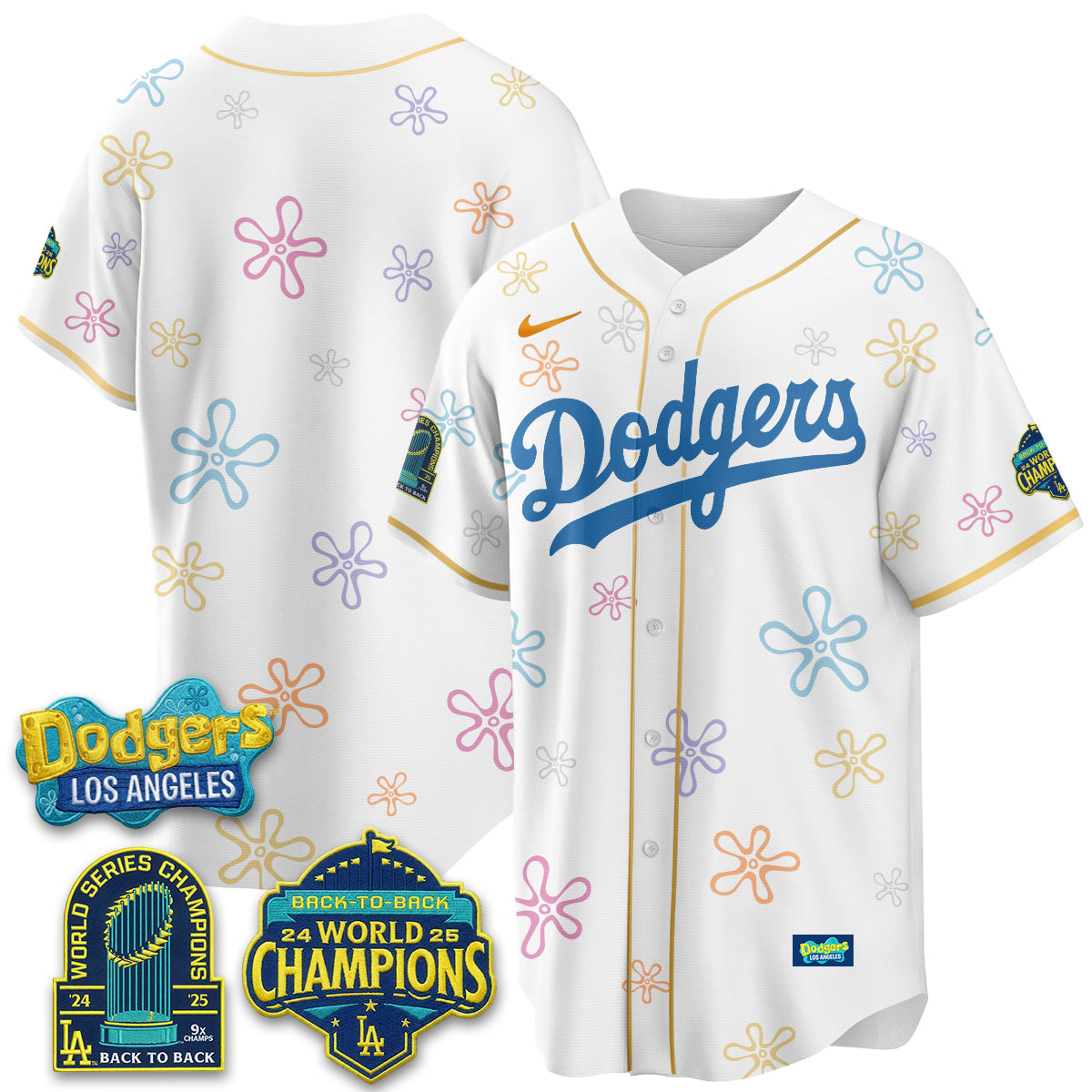 Los Angeles Dodgers x SBSP Vapor Jersey - Stitched