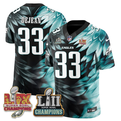Philadelphia Eagles Fangear Edition Vapor Jersey - Stitched-NHM