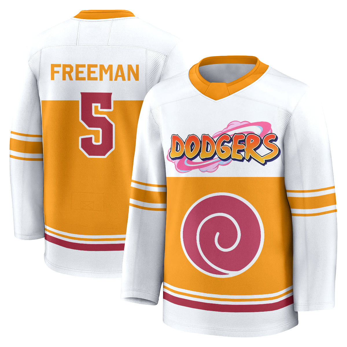 LAD Naruto Edition Vapor Hockey Jersey - Stitched