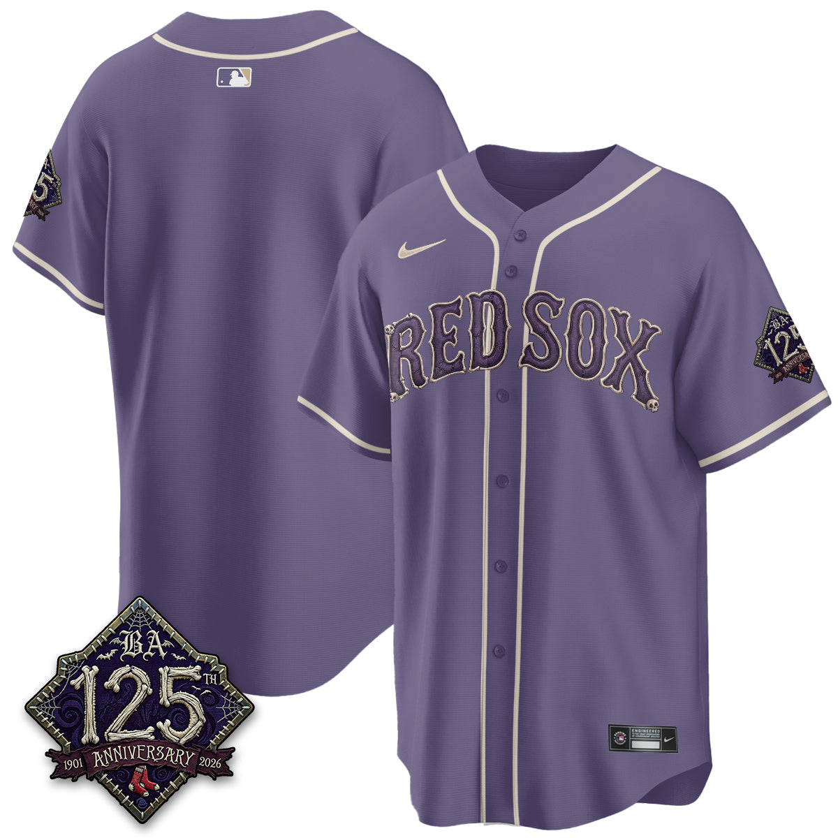 Boston Red Sox Nightmare Vapor Limited Jersey - Stitched