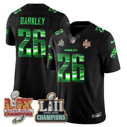 Philadelphia Eagles Fangear Edition Vapor Jersey - Stitched-NHM