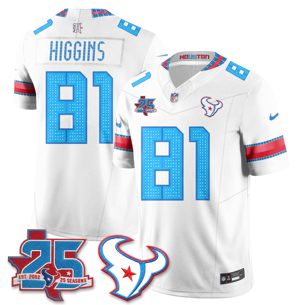 HOU 2026 Rivalries Vapor Jersey - Stitched