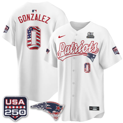 New England Patriots America Edition Vapor Jersey - Stitched