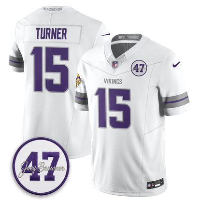 MIN Joey Browner Thank You For Memories - 1960 – 2026 Football Vapor Limited Jersey - All Stitched