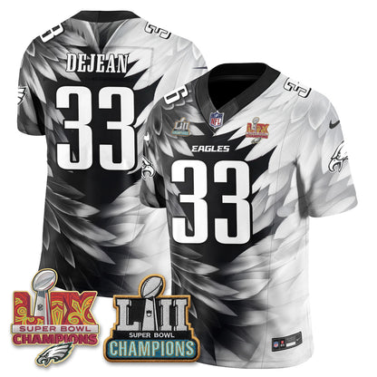 Philadelphia Eagles Fangear Edition Vapor Jersey - Stitched-NHM