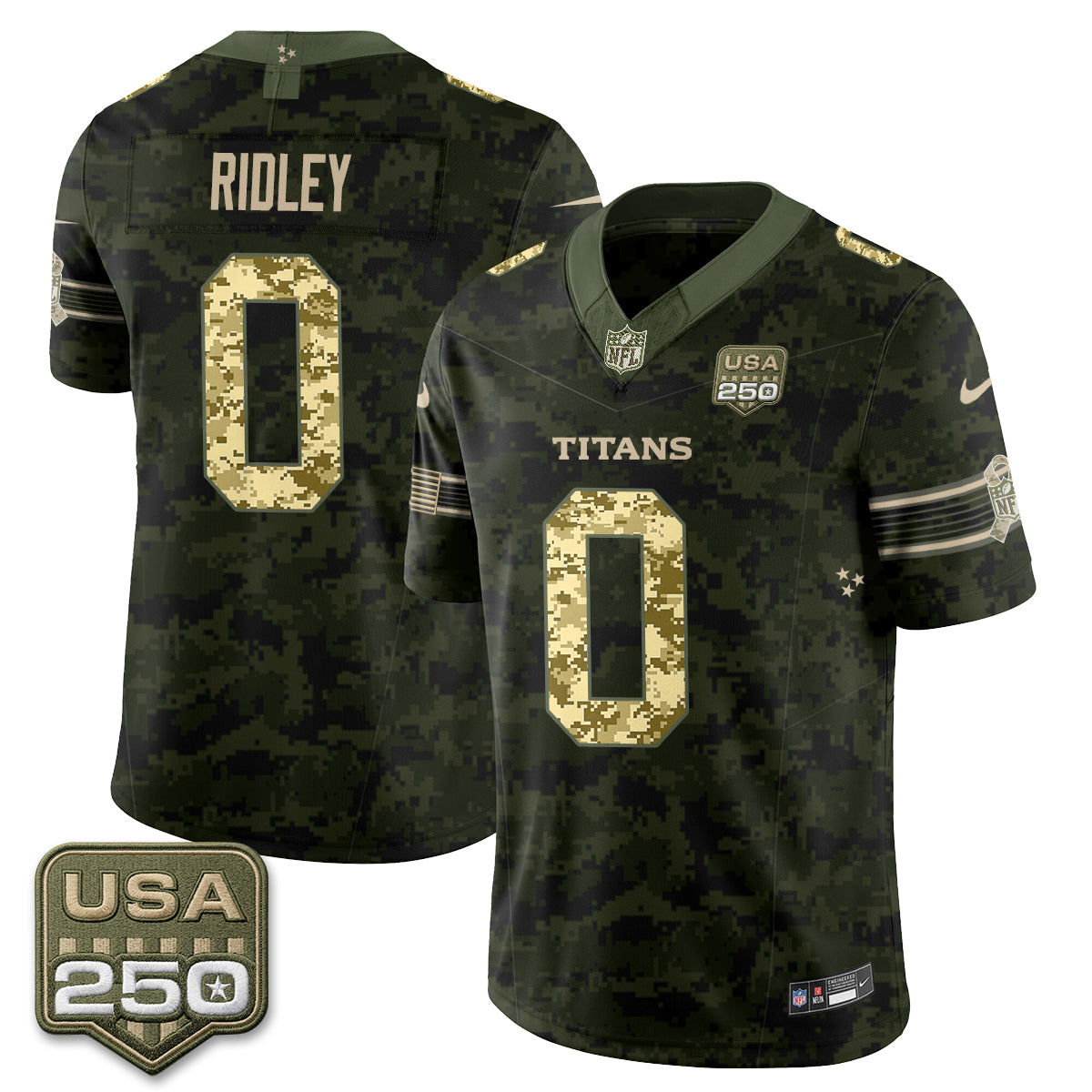TEN 2026 Salute to Service Edition Vapor Jersey - Stitched