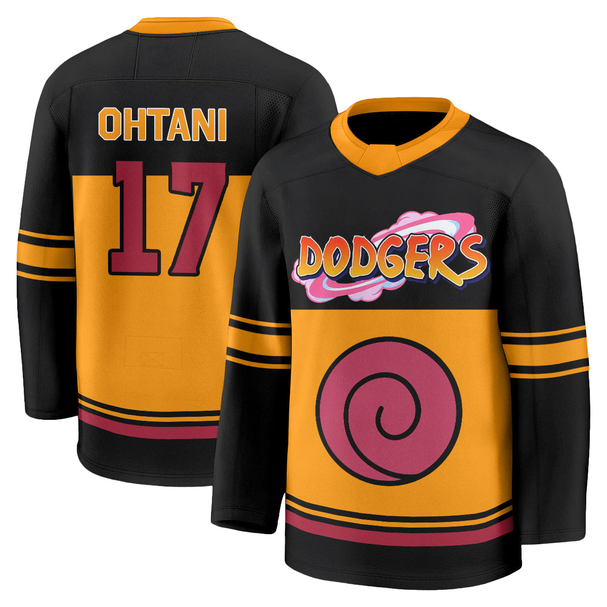 LAD Naruto Edition Vapor Hockey Jersey - Stitched