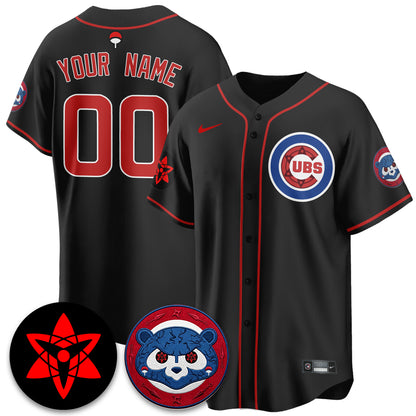 CHC Uchiha Sasuke Vapor Limited Custom Jersey - Stitched-DTD