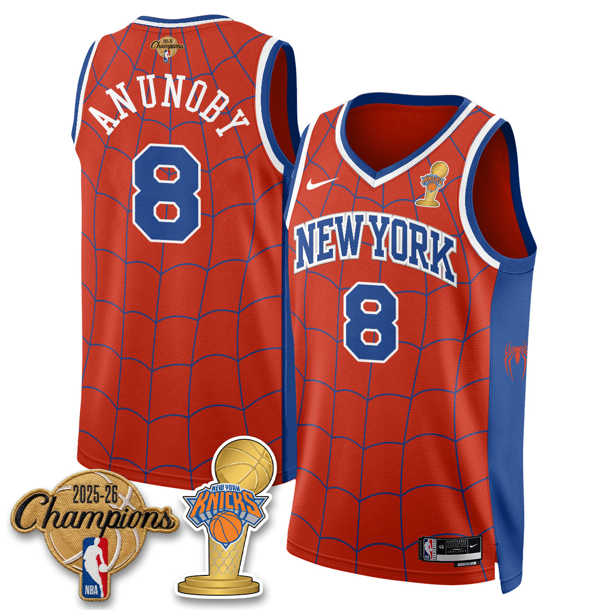 NYK 2026 Champions Brand New Day Vapor Jersey - Stitched