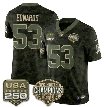 CHI 2026 Salute to Service Edition Vapor Jersey - Stitched