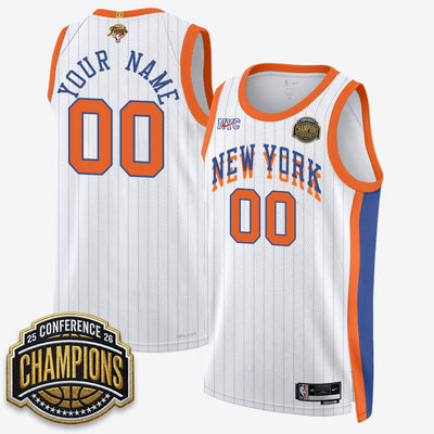 NYK 2026 NBA Finals City Edition Custom Jersey V3- Stitched