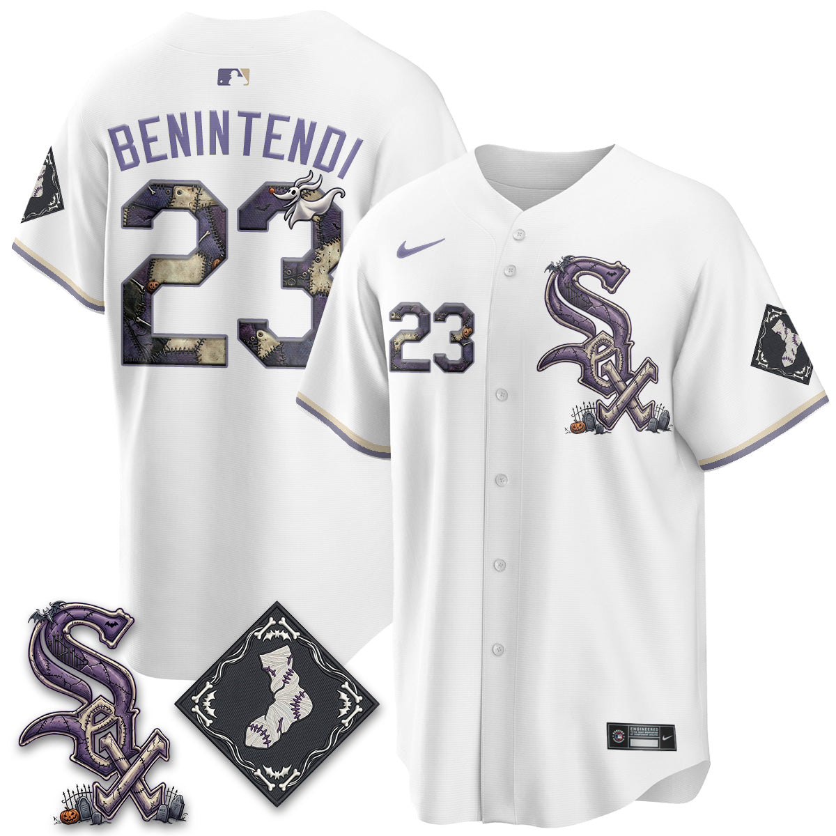 Chicago White Sox Nightmare Edition Vapor Jersey - Stitched