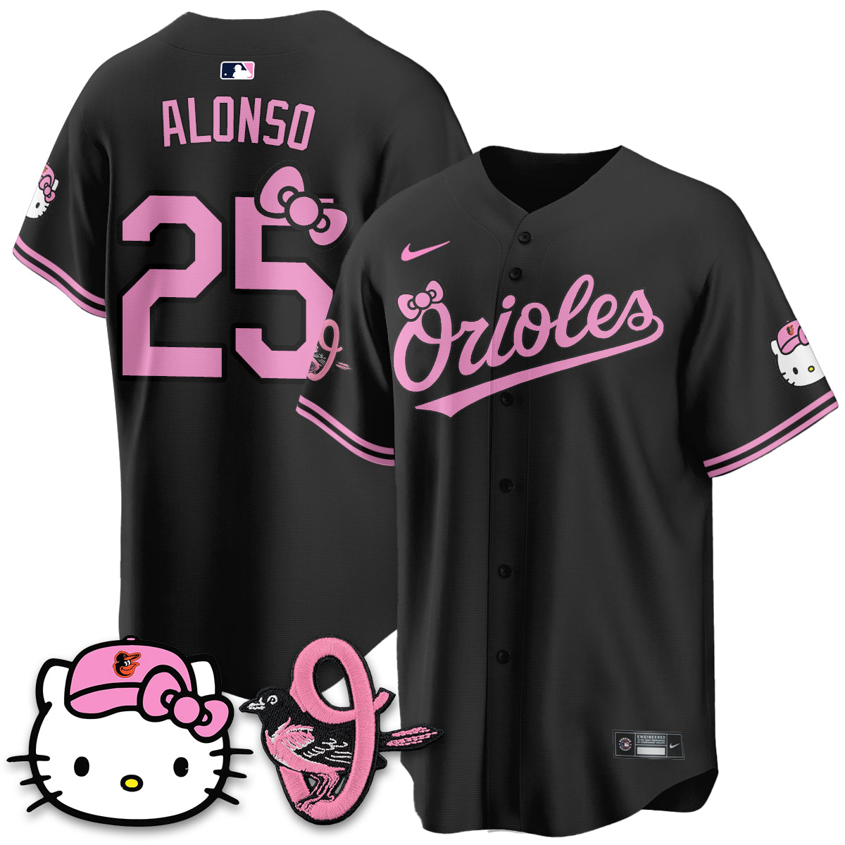 Baltimore Orioles x Meow KT Vapor Premier Limited Jersey - Stitched