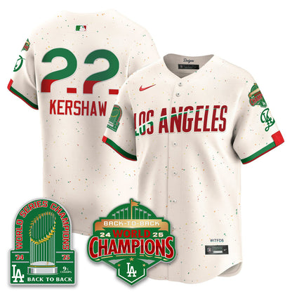 LAD Mexico Vapor Limited Jersey - 9x & B2B Champs - All Stitched