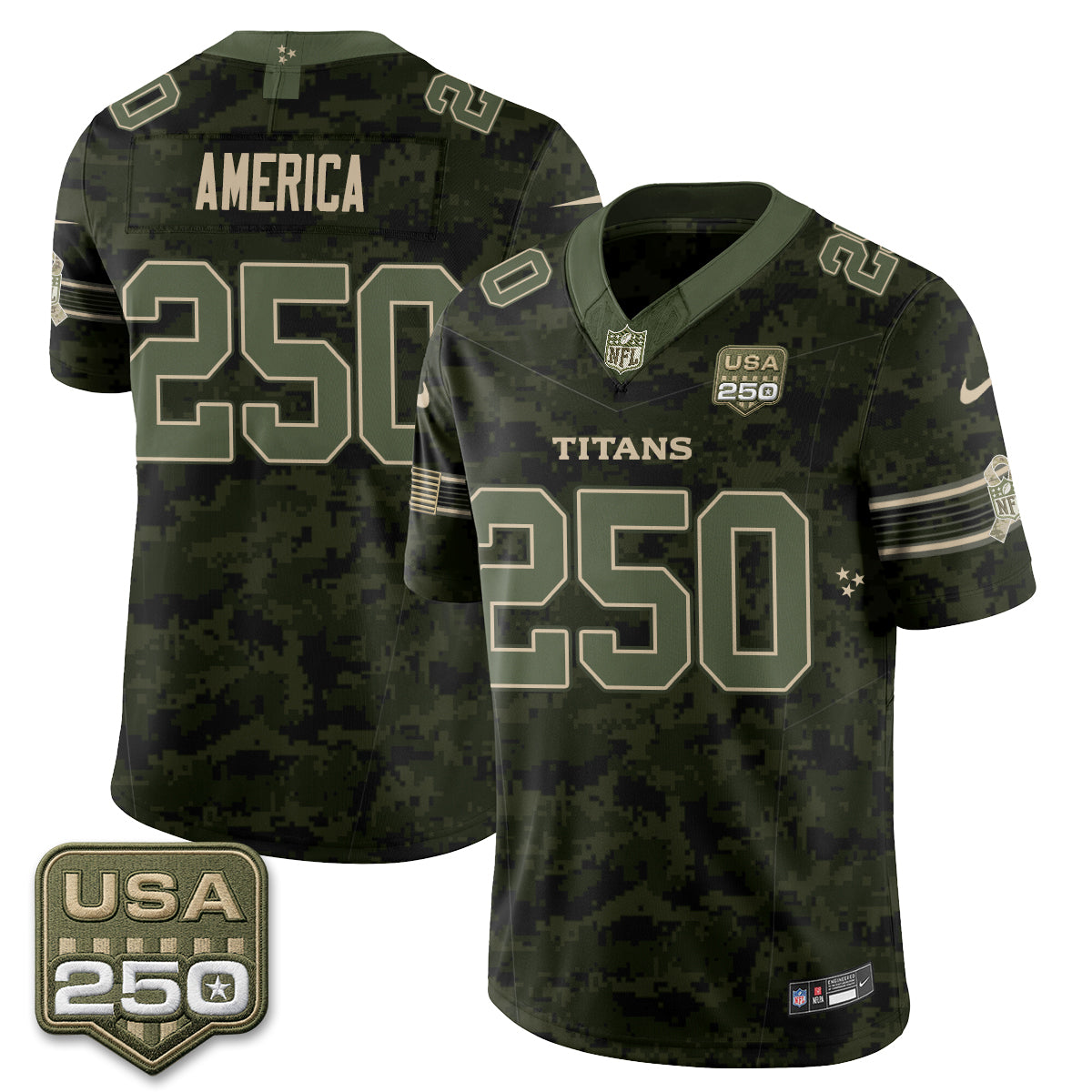 TEN 2026 Salute to Service Edition Vapor Jersey - Stitched