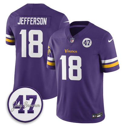 MIN Joey Browner Thank You For Memories - 1960 – 2026 Football Vapor Limited Jersey - All Stitched