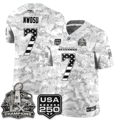 SEA 2026 Salute to Service Edition Vapor Jersey - Stitched