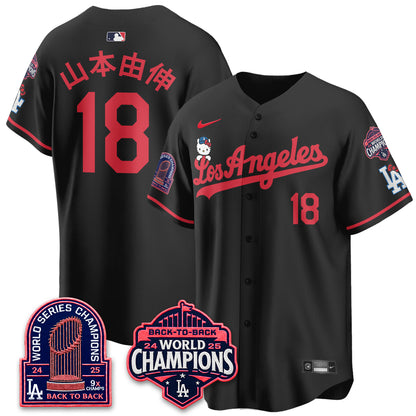 LAD x Hello Kitty Night 2026 Vapor Jersey - All Stitched - V2
