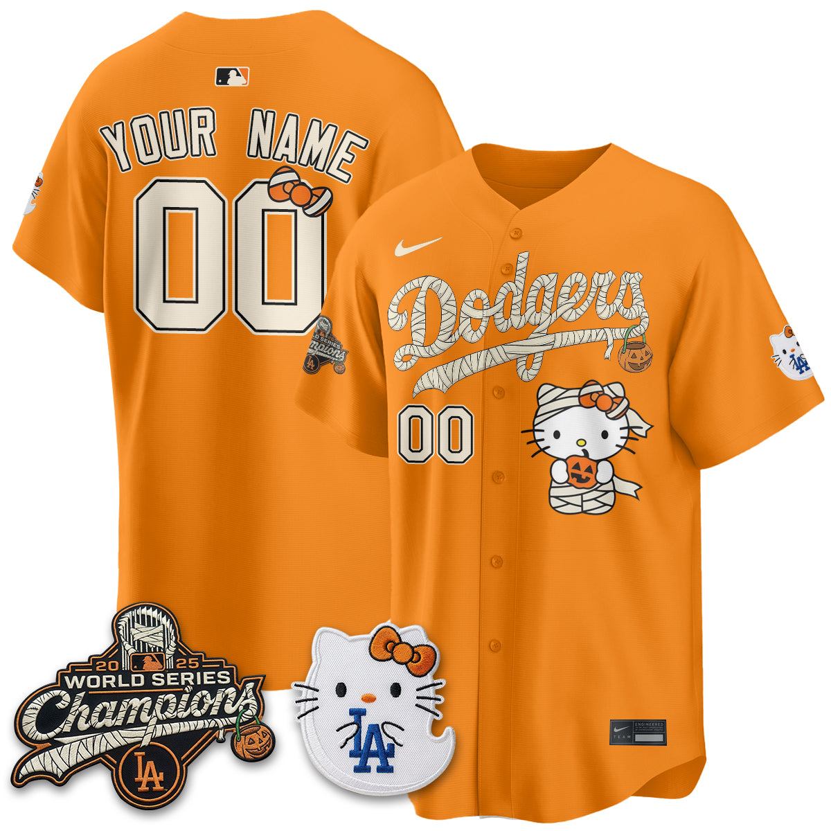 LAD Halloween 2026 Vapor Custom Jersey V2- Stitched